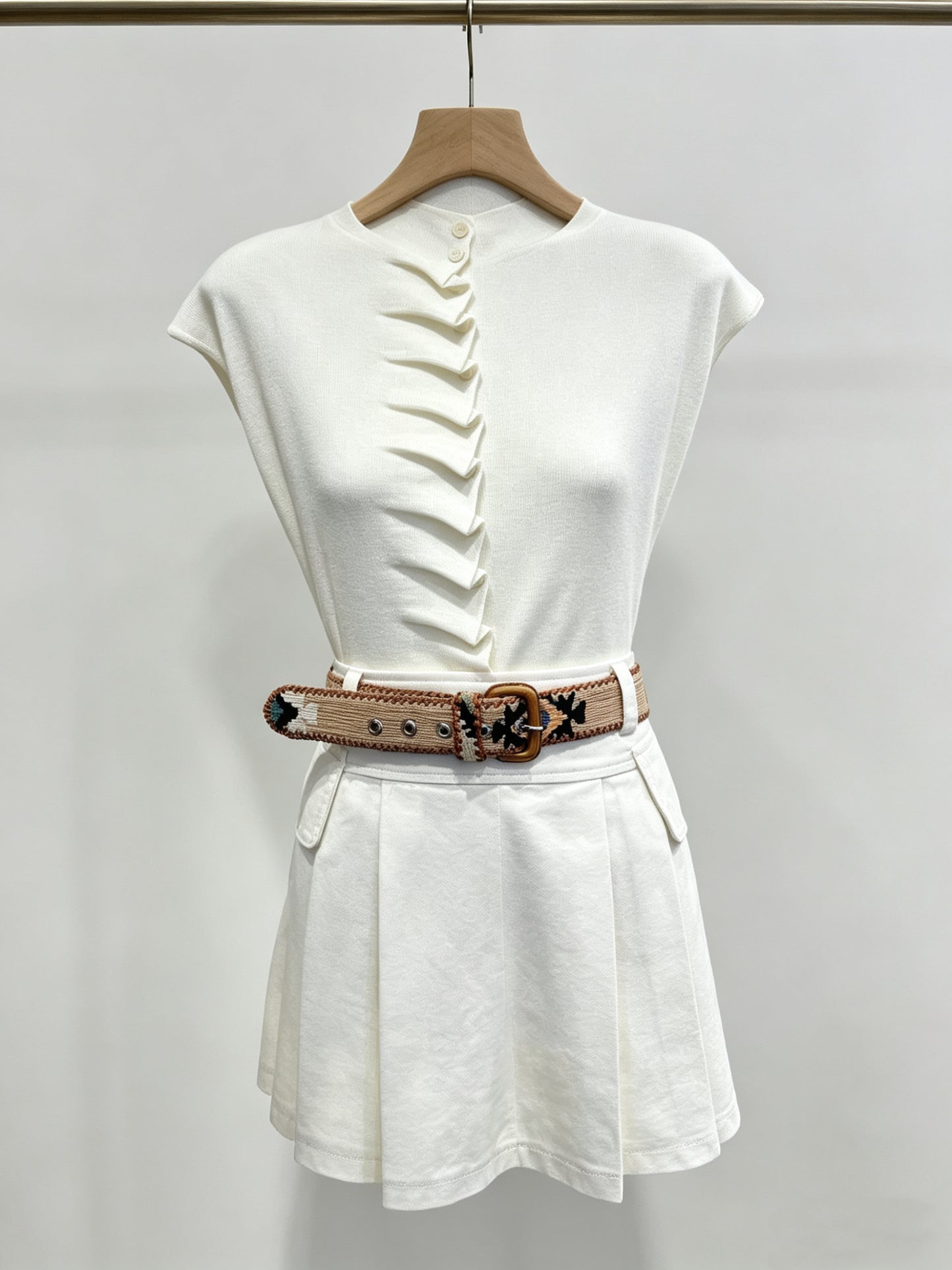 The Ivory Button-Down Top