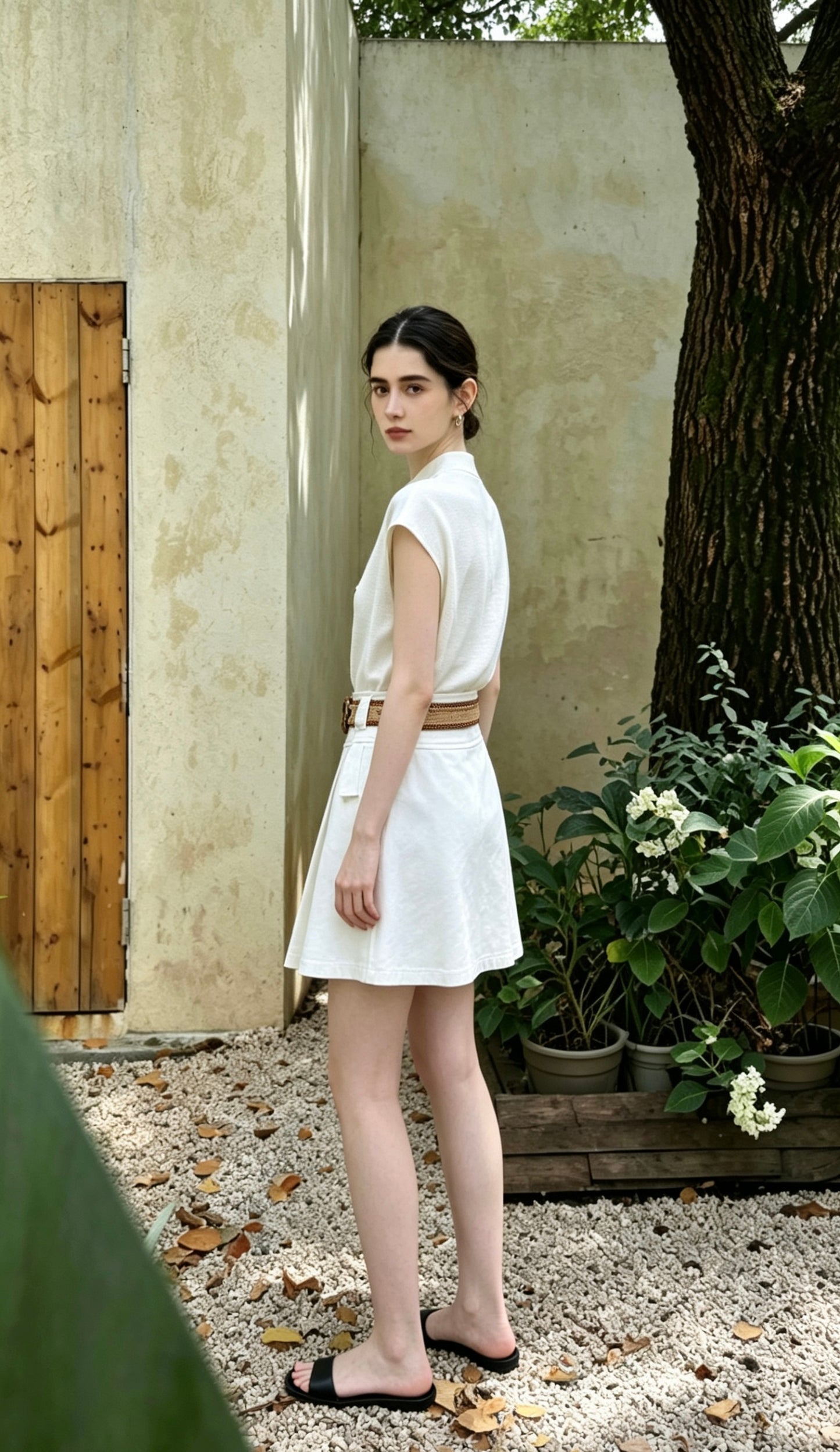 The Ivory Button-Down Top
